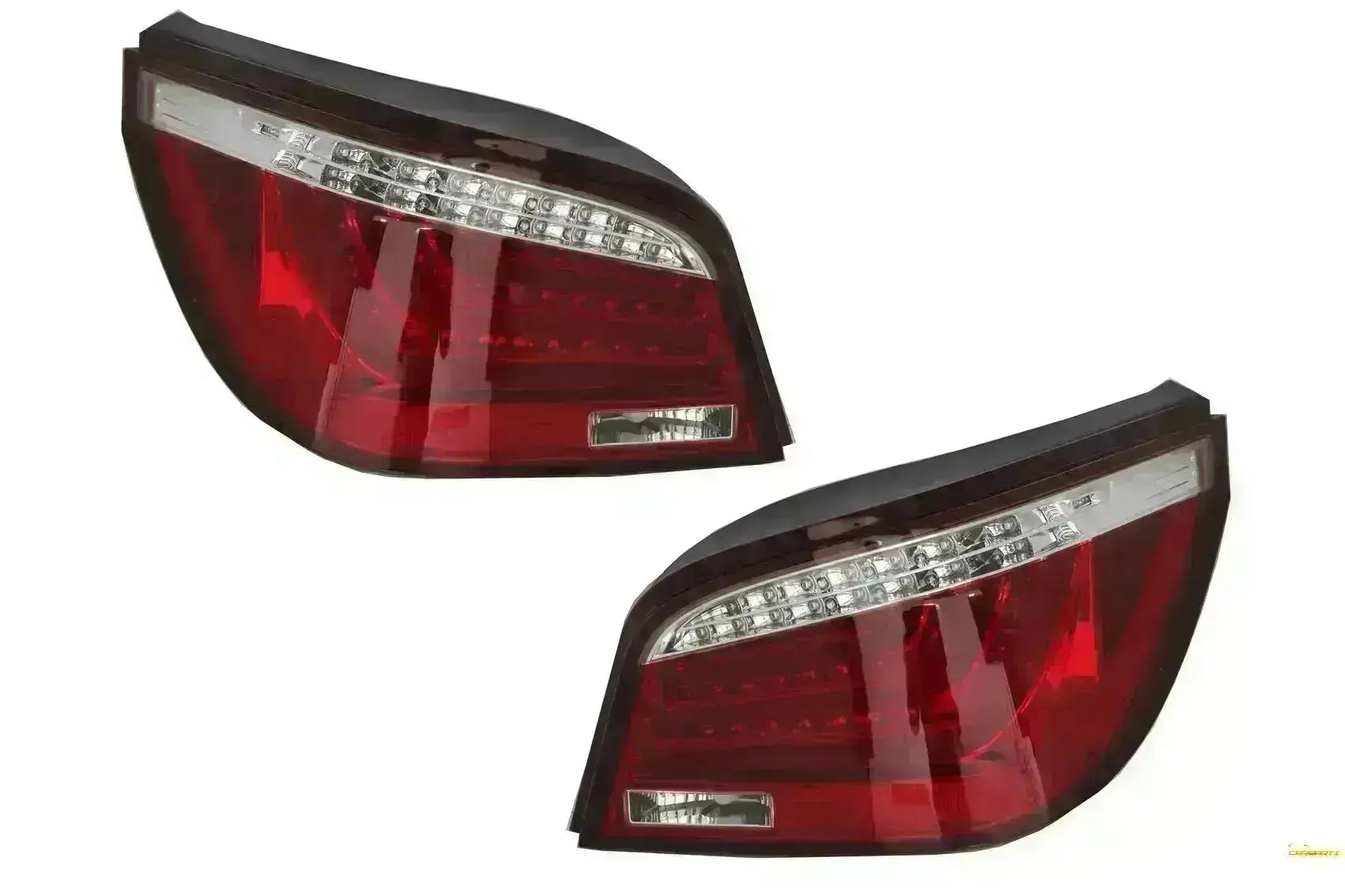 LED Lightbar Rückleuchten für BMW 5er E60 04.2003-03.2007 Rot Weiß CarPartsTuning