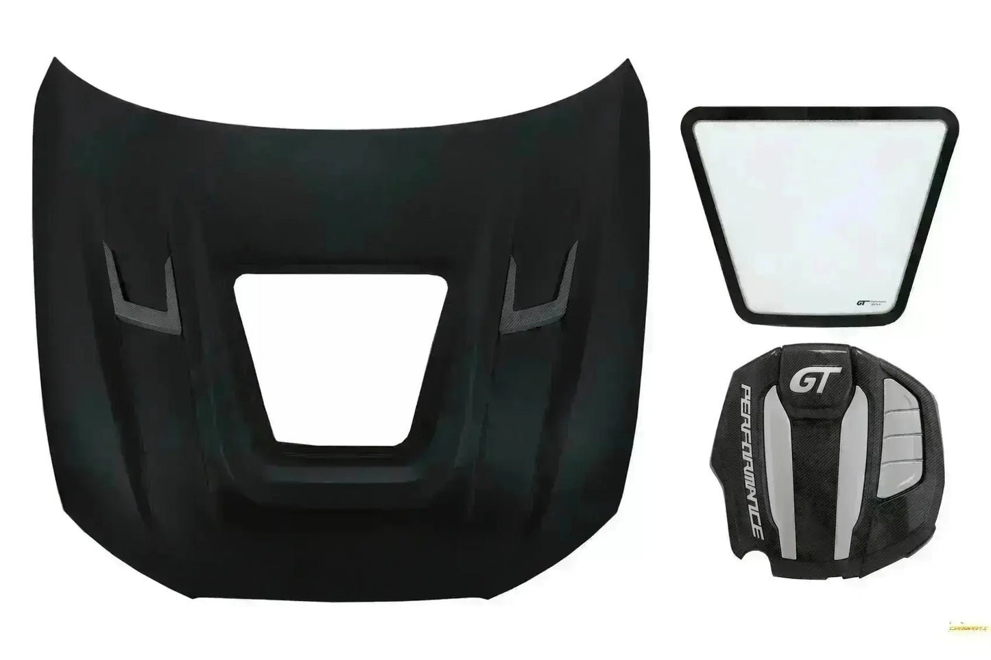 Motorhaube mit Motorabdeckung passend für Audi A6 C7 4G (2012-2018) GT Design KITT