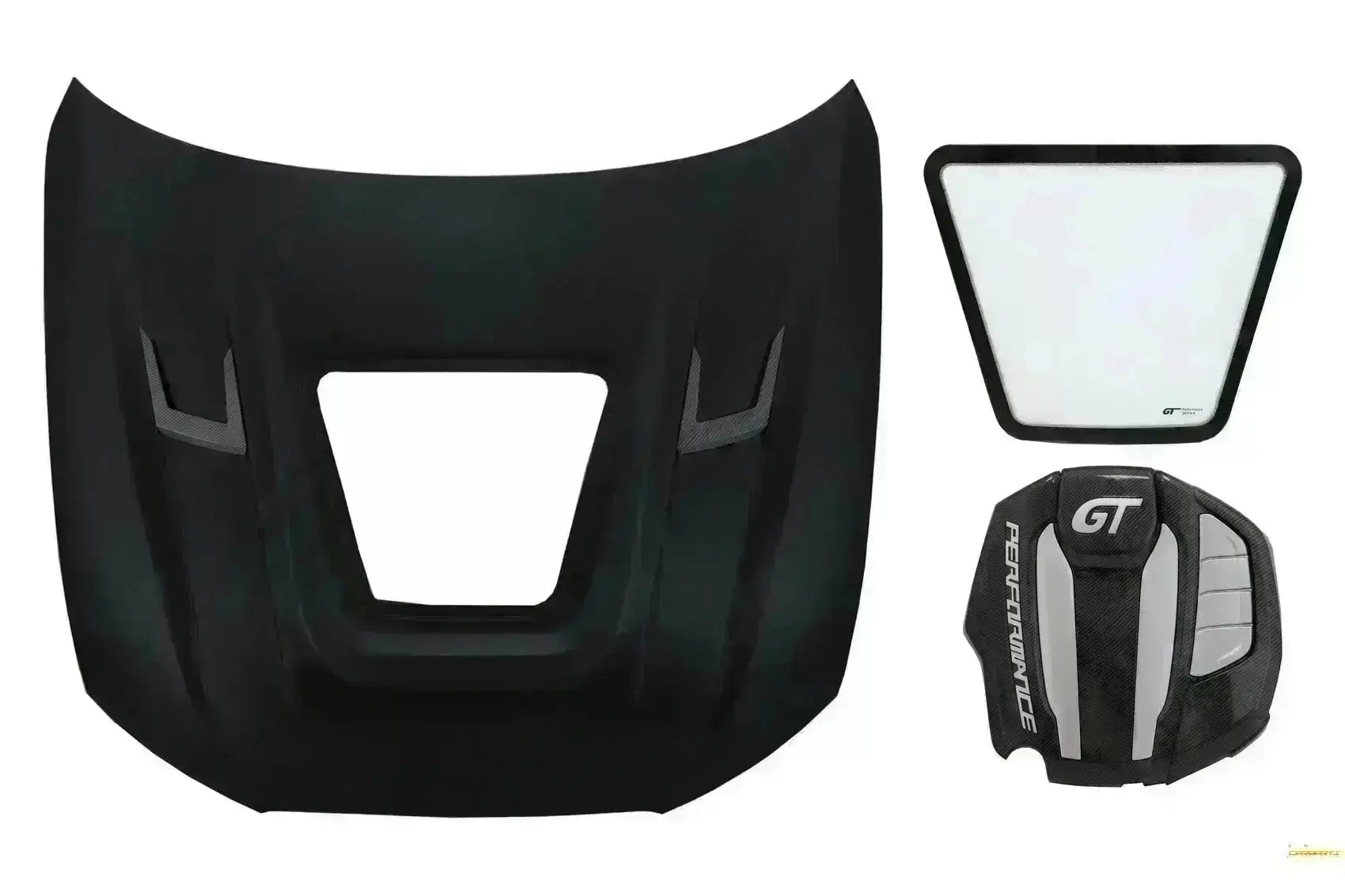 Motorhaube mit Motorabdeckung passend für Audi A6 C7 4G (2012-2018) GT Design KITT