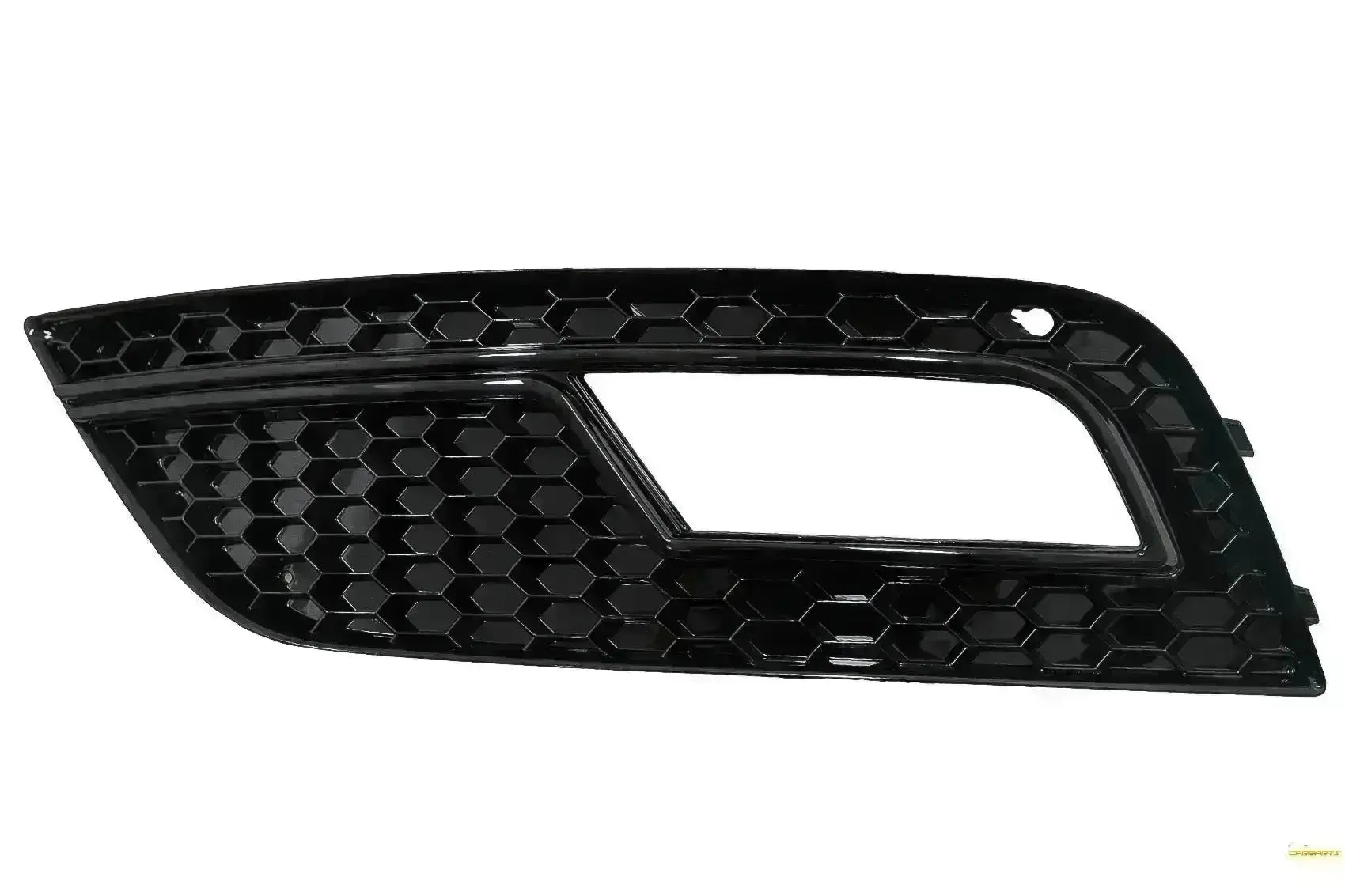 Nebellampe Abdeckungen für AUDI A4 B8 Facelift 2012-2015 RS4 Look Schwarz CarPartsTuning