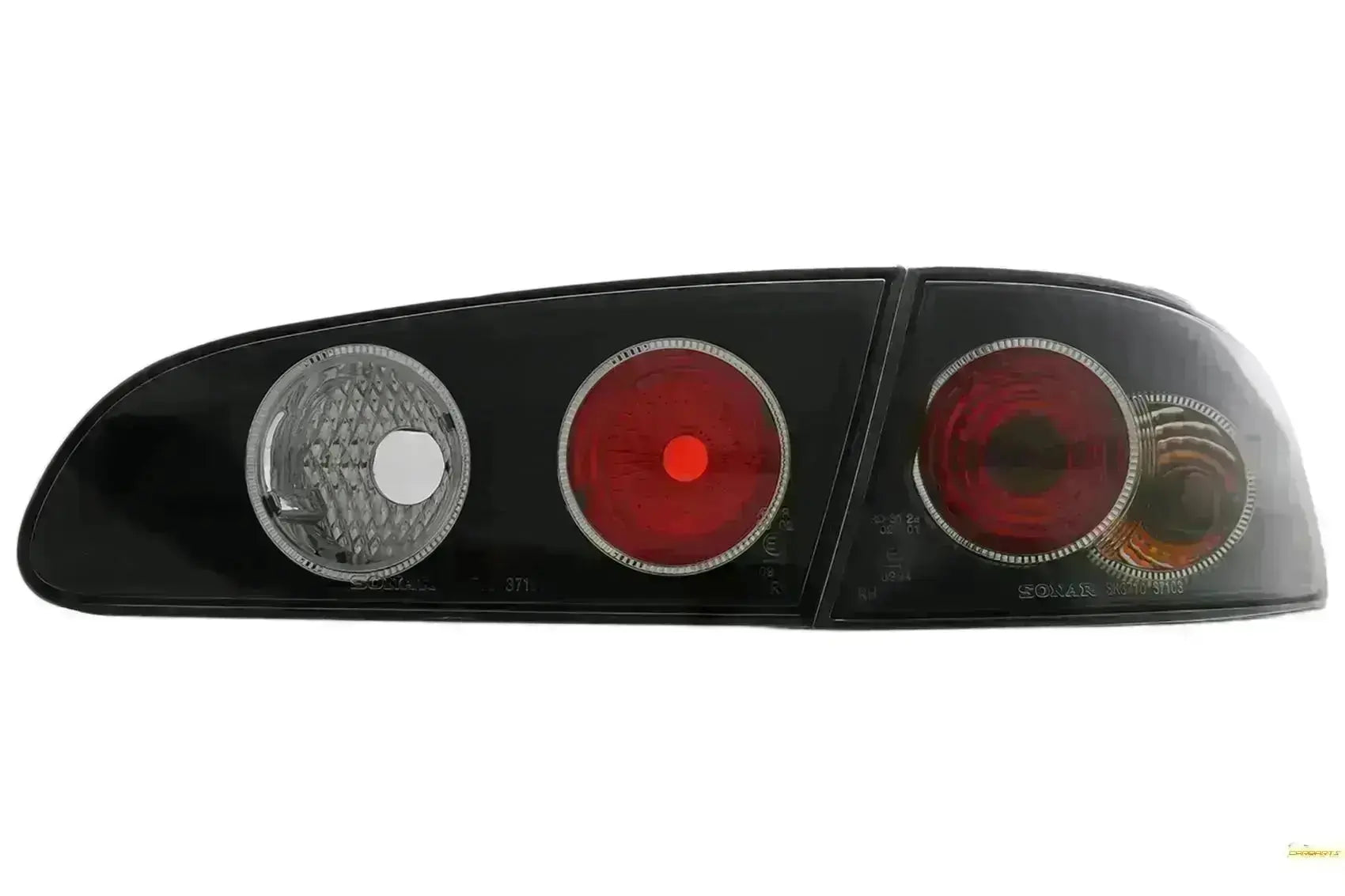 Rückleuchten für Seat Ibiza III 6L 04.2002-2008 Nebelscheinwerfer Schwarz CarPartsTuning