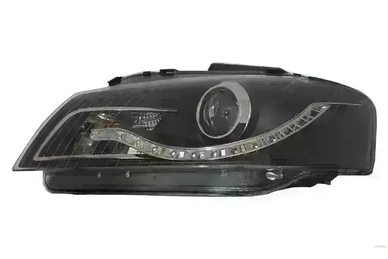 Scheinwerfer DAYLIGHT für Audi A3 8P 05.2003-03.2008 TFL Schwarz CarPartsTuning