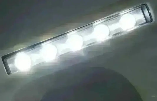 Scheinwerferabdeckungen LED DRL für Mercedes W463 89+ Blinker G65 Design CarPartsTuning