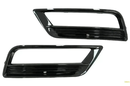 Seitengitter Frontstoßstange R-Line Design für VW Golf 7 2013-2017 Klavier schwarz CarPartsTuning