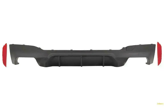 Stoßfänger Diffusor für BMW 5 G30 G31 Limo Touring 17+ M5 Look Matt Schwarz CarPartsTuning