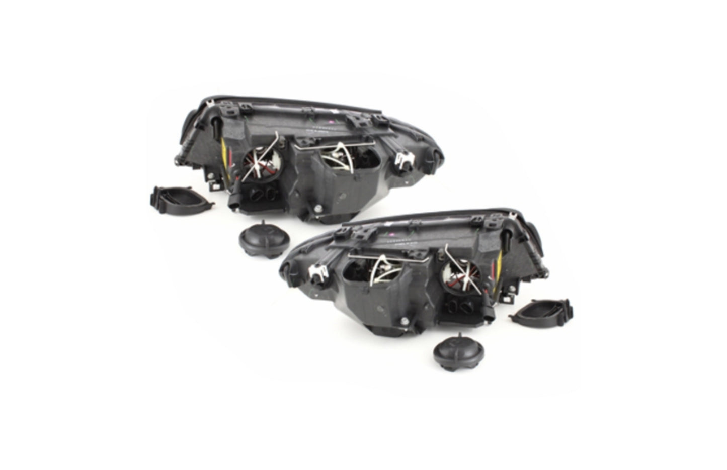 Scheinwerfer für BMW E46 2d 2003-2006 Headlamp 2 Standlichtringe Schwarz Carpartstuning Austria