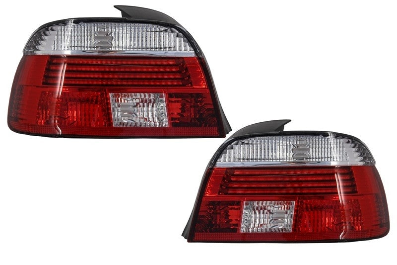 Rücklichter für BMW 5er E39 1996-2003 Nebelschlussleuchte Rot Klar LCI Design CarPartsTuning
