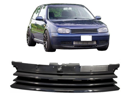 Badgeless Frontgrill für VW Golf 4 IV 1997-2005 Kühlergrill CarPartsTuning