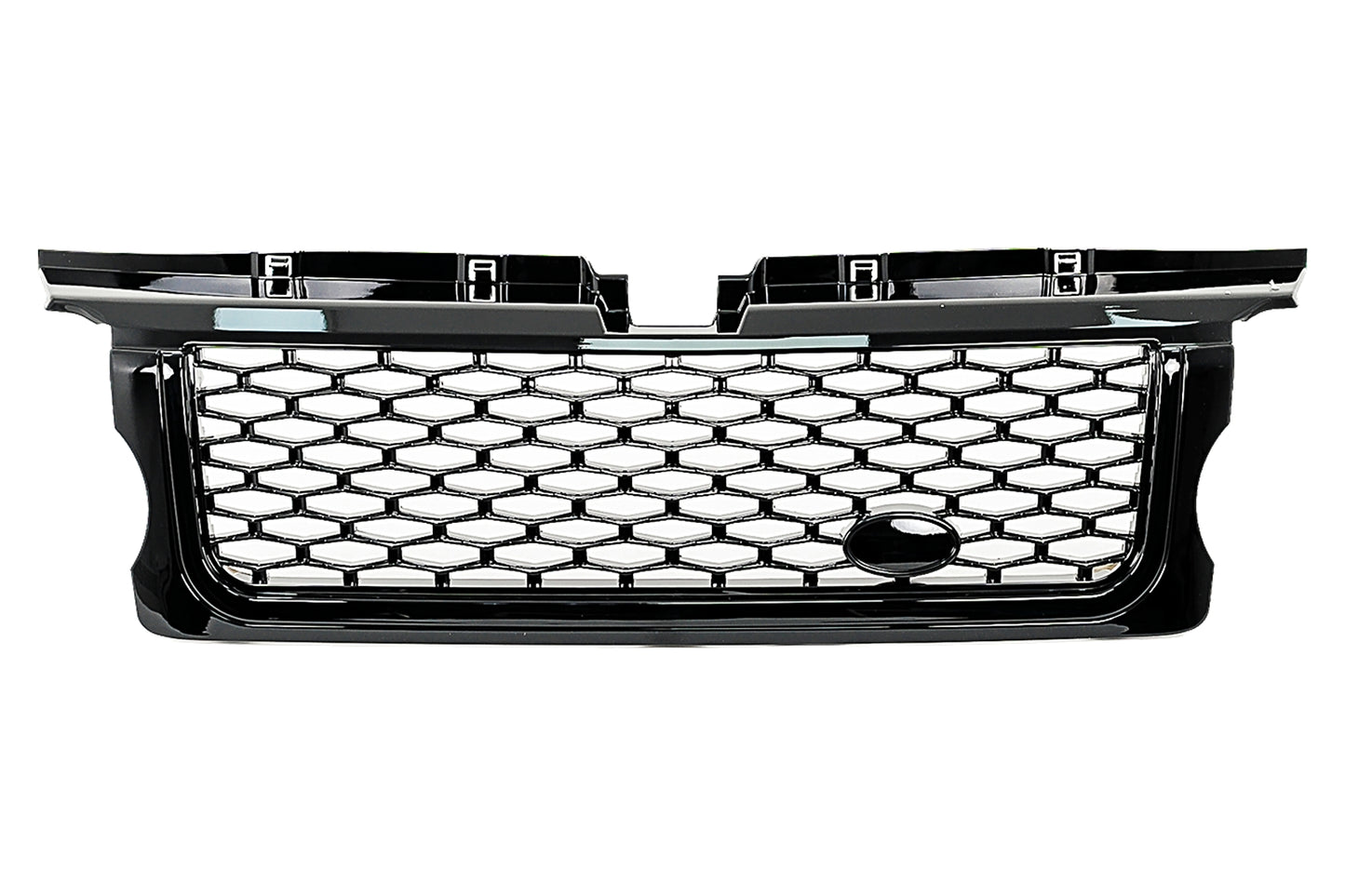 Kühlergrill Frontgrill für Range Rover Sport L320 05-2008 Autobiography Look Schwarze Edition Carpartstuning Austria