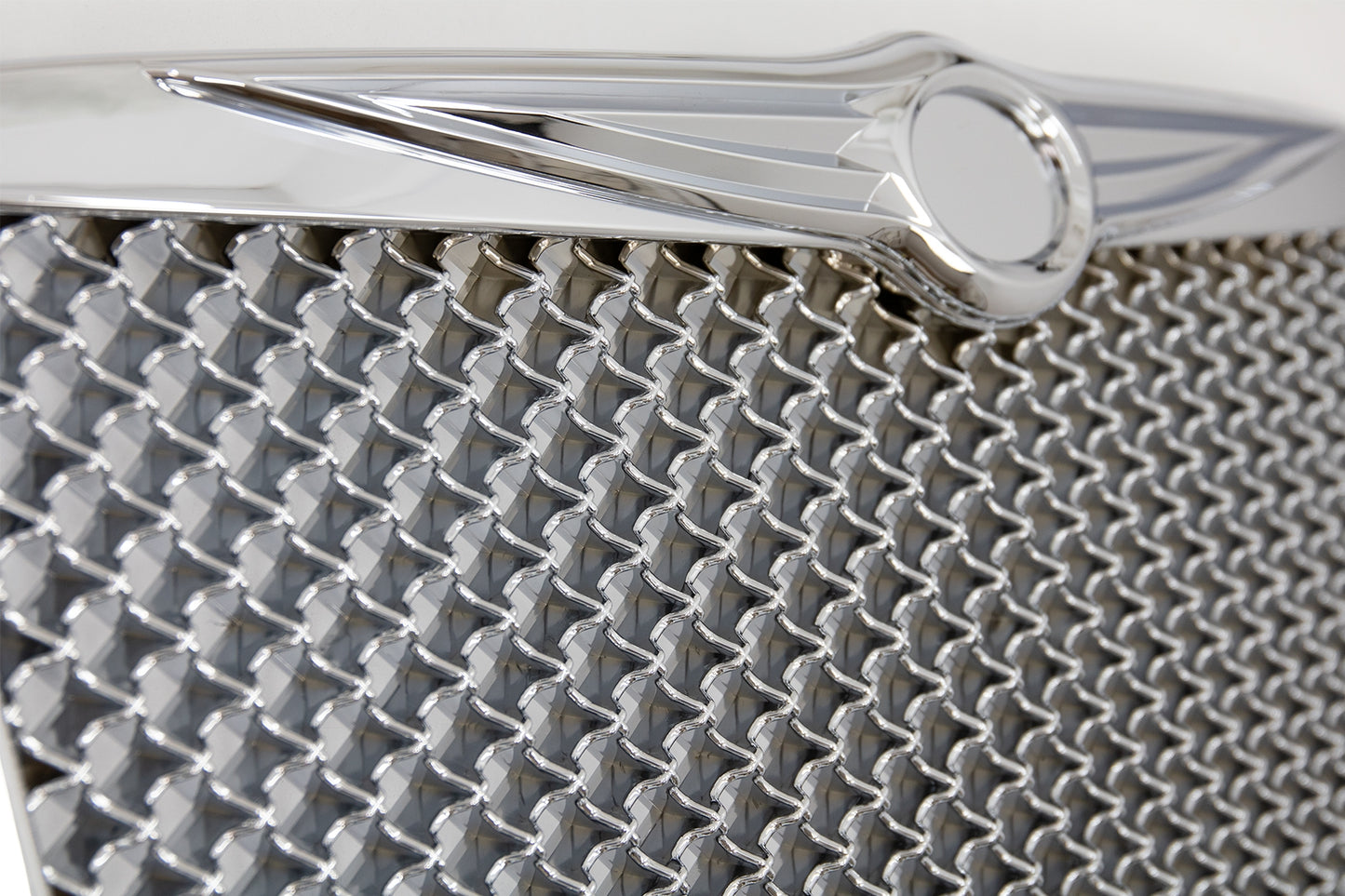 Kühlergrill Passend Für Chrysler 300c Limousine Avant (2004-Up) Bentley Look Silver Edition KITT