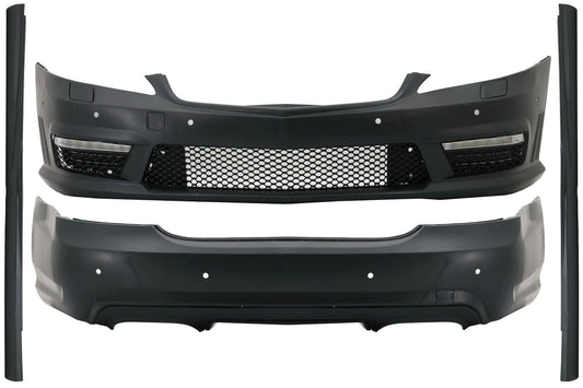 Bodykit für Mercedes S-Klasse W221 2005-2011 DRL Stoßstange PDC LWB Seitenschweller CarPartsTuning