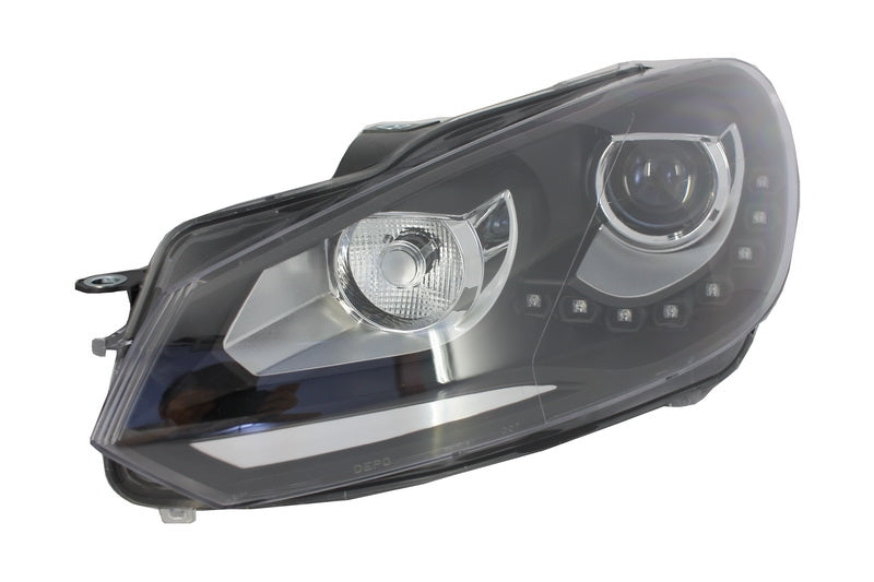 Scheinwerfer für VW Golf 6 VI 2008-2012 LED DRL DAYLIGHT GTI Look CarPartsTuning