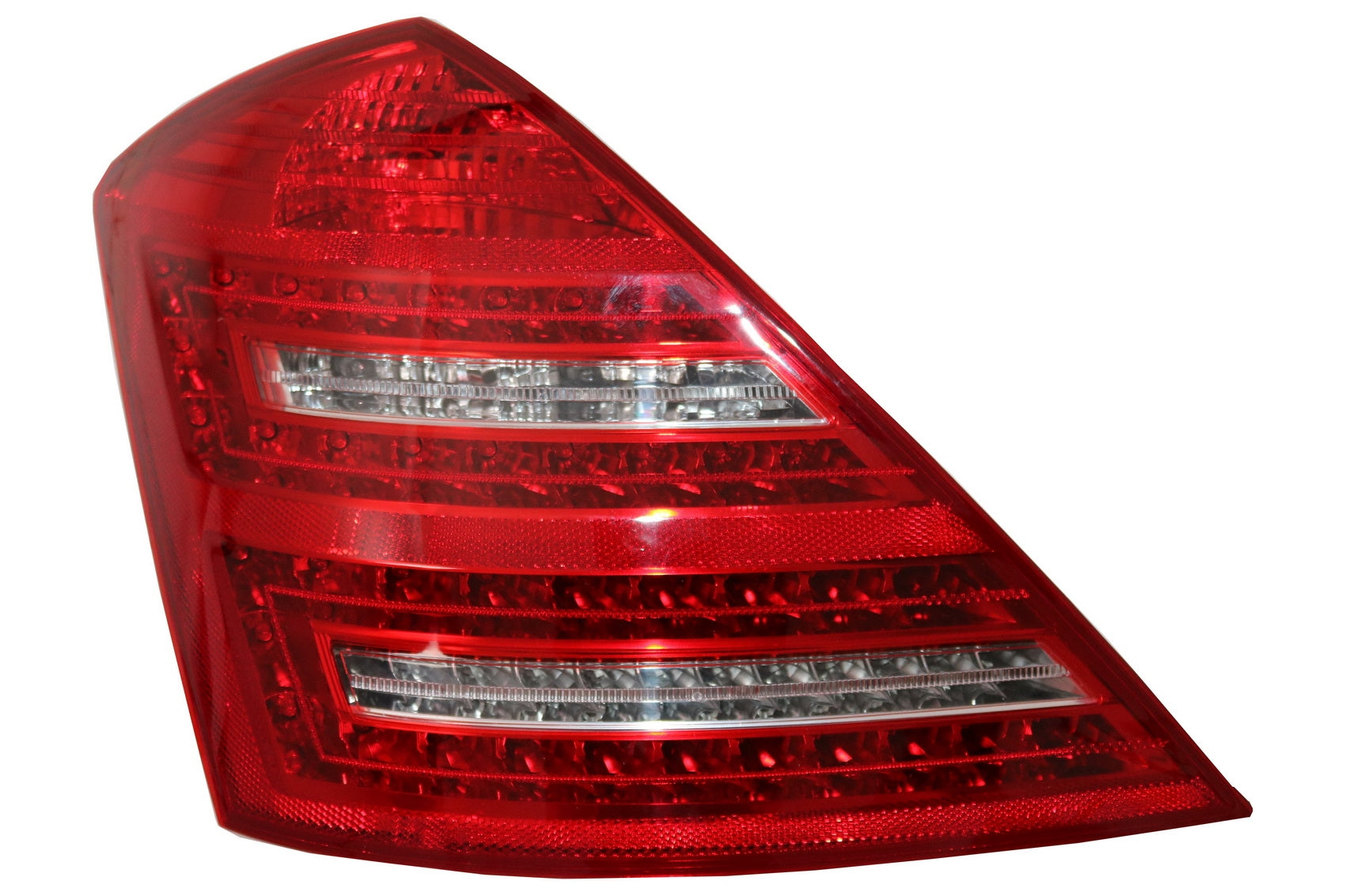 LED Rückleuchten für Mercedes W221 2005-2009 Limousine Rot Cristal Facelift Look CarPartsTuning