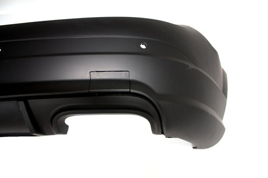 Heckstoßstange für Mercedes C-Klasse W204 2007-2011 C63 Look PDC Diffusor CarPartsTuning