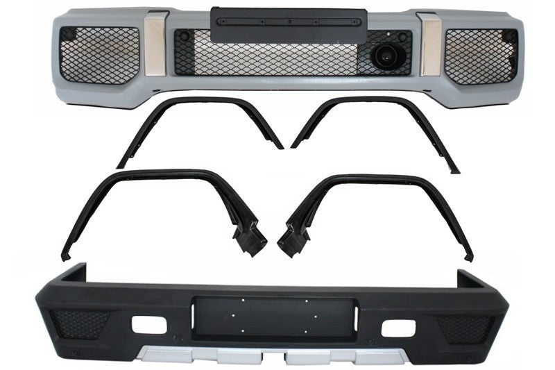 Komplett Umrechnung Bodykit für Mercedes G-Klasse W463 1989-2017 G63 G65 Design CarPartsTuning