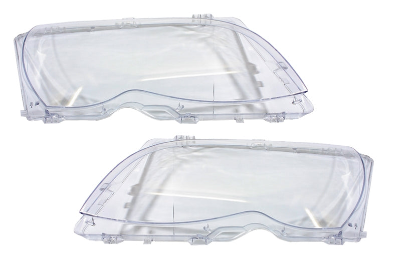 Scheinwerfergläser für BMW 3er E46 LCI Facelift Limousine Touring 2001-2004 CarPartsTuning