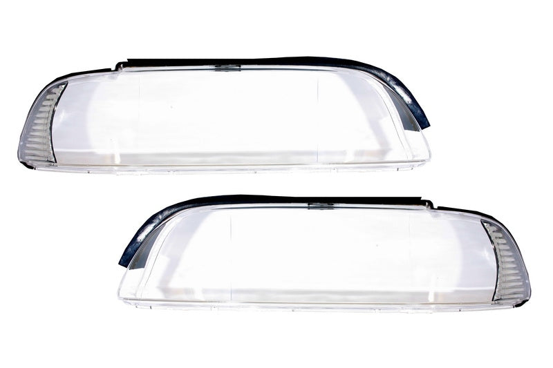 Scheinwerfer Glases Objektiv für BMW 5er E39 Facelift 2000-2003 CarPartsTuning