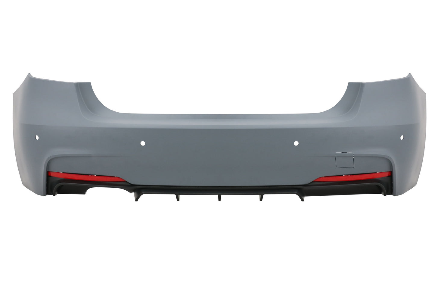 Hintere Stoßstange für BMW 3er F30 2011+ M-Technik Look PDC Diffusor CarPartsTuning