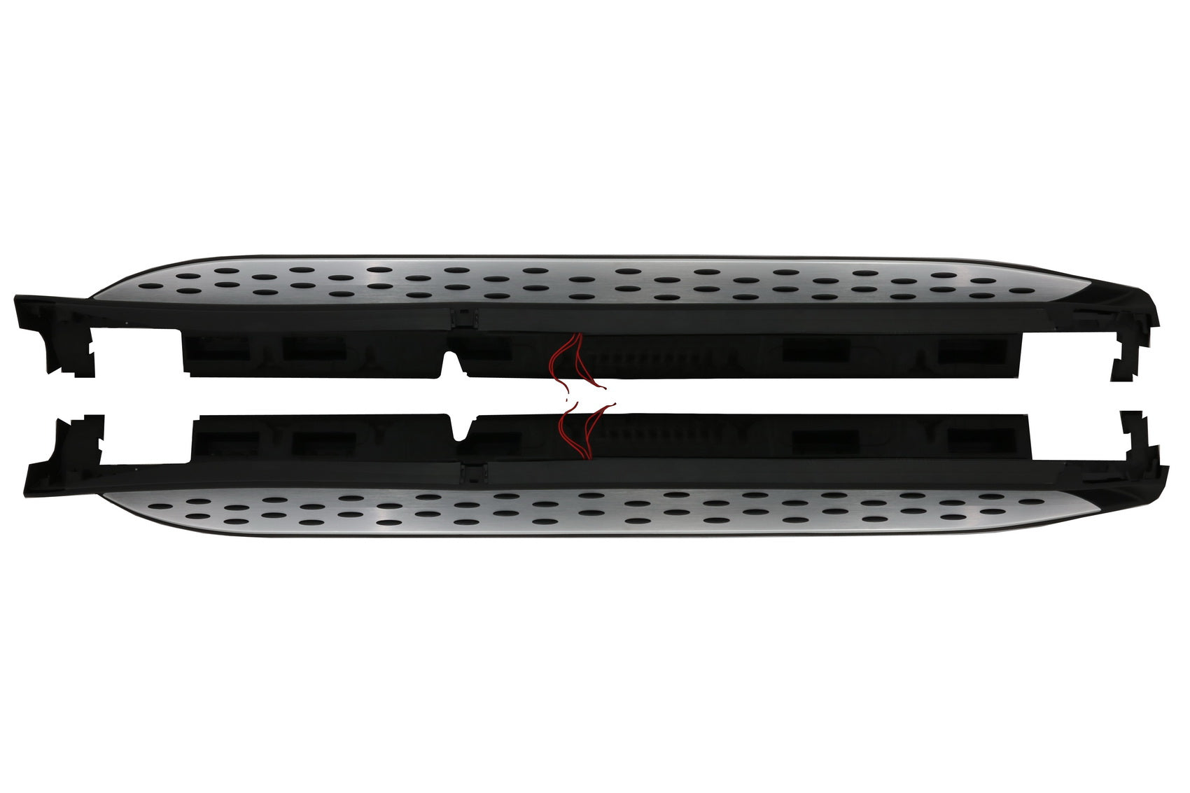 Trittbretter Passend Für Mercedes Gl-Klasse X166 (2012-2015) GLS-Klasse Facelift (2016-2018) Seitenstufen Mit LED-Innenbeleuchtung KITT