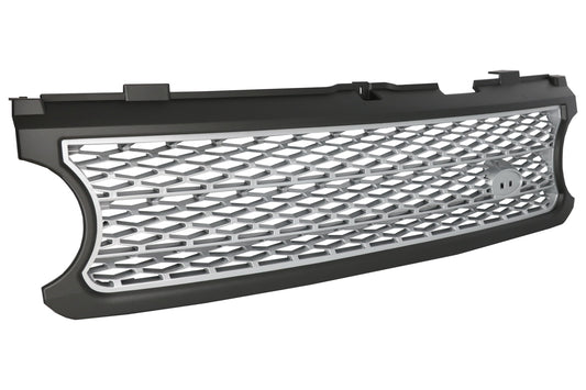 Mittelgitter Passend Für Land Range Rover Vogue III L322 (2006-2009) Silber Autobiographie Supercharged Edition KITT