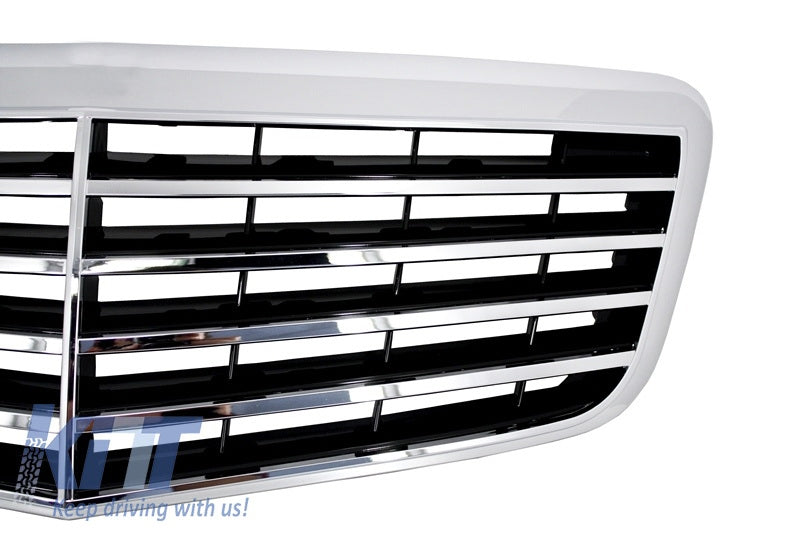 Frontgrill Passend Für Mercedes E-Klasse W211 Facelift (2006-2009) Design KITT