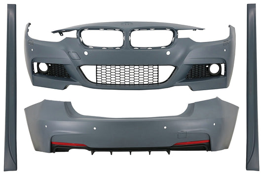 Body Kit für BMW 3er F30 11-19 M-Technik Design Stoßstange Seitenschweller CarPartsTuning