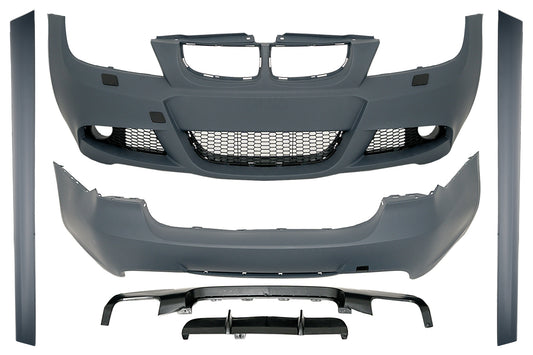 Bodykit für BMW 3er E90 2005-2008 M-Technik Design Stoßfänger Seitenschweller CarPartsTuning