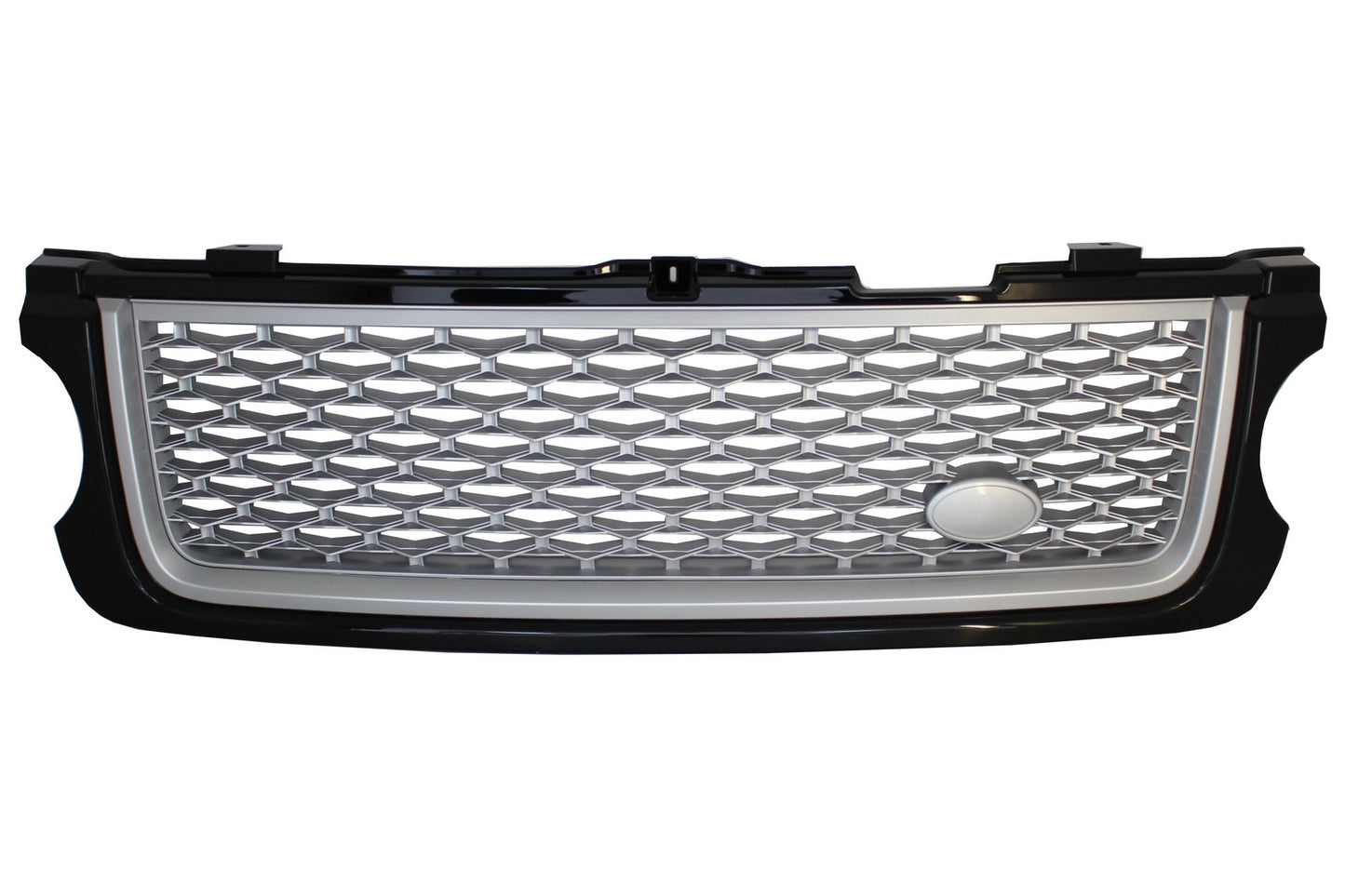 Mittelgitter Passend Für Land Rover Range Rover Vogue L322 (2010-2012) Schwarz Silber Autobiography Supercharged Edition KITT