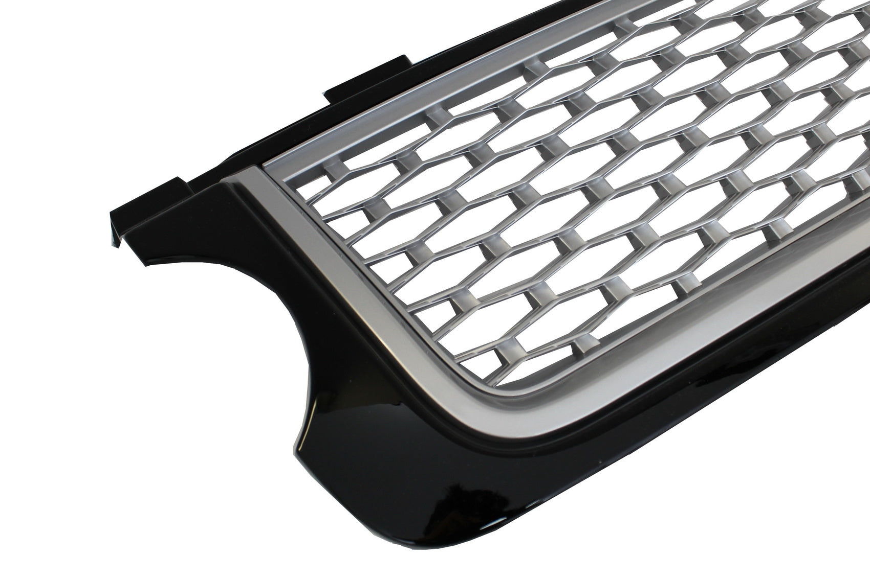 Mittelgitter Passend Für Land Rover Range Rover Vogue L322 (2010-2012) Schwarz Silber Autobiography Supercharged Edition KITT