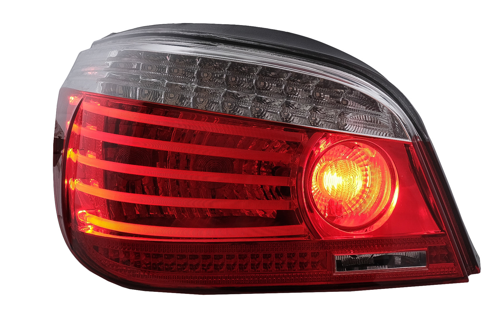 LED Rückleuchten für BMW 5er E60 04.2003-03.2007 rot Klar LCI Facelift Look CarPartsTuning