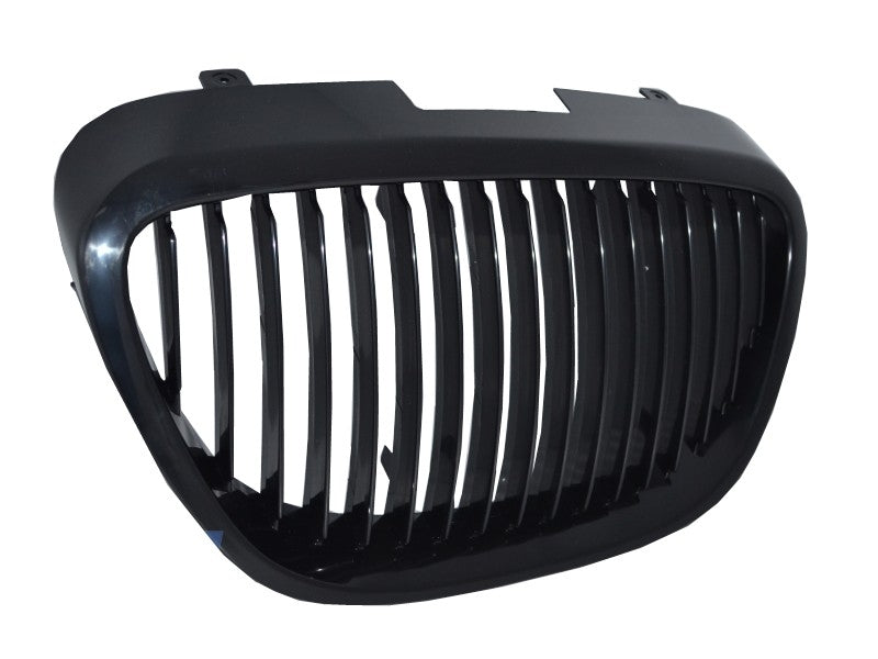 Zentral Kühlergrill Glänzend schwarz für SEAT Toledo Leon Altea 04-09 Cupra Look CarPartsTuning