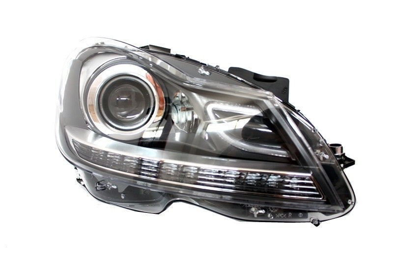 LED TFL Bi-Xenon Scheinwerfer für Mercedes C-Klasse W204 Facelift 11-14 CarPartsTuning