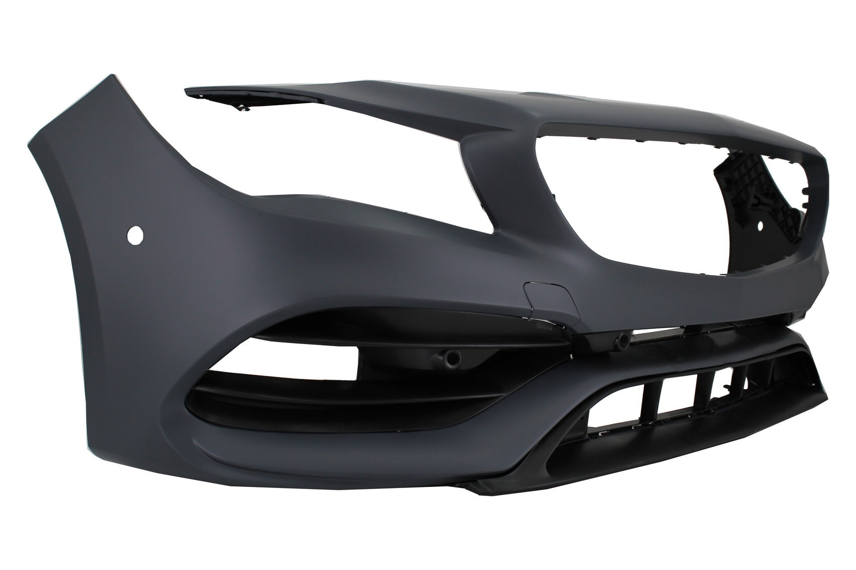 BodyKit für Mercedes W117 C117 CLA 13-18 MOPF CLA45 Look Seitenschweller Endrohre CarPartsTuning