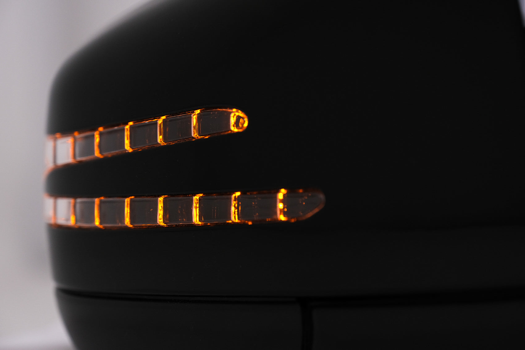 Komplette Spiegelbaugruppe für Mercedes G W463 89-18 LED SMD-Leuchten Schwarz CarPartsTuning