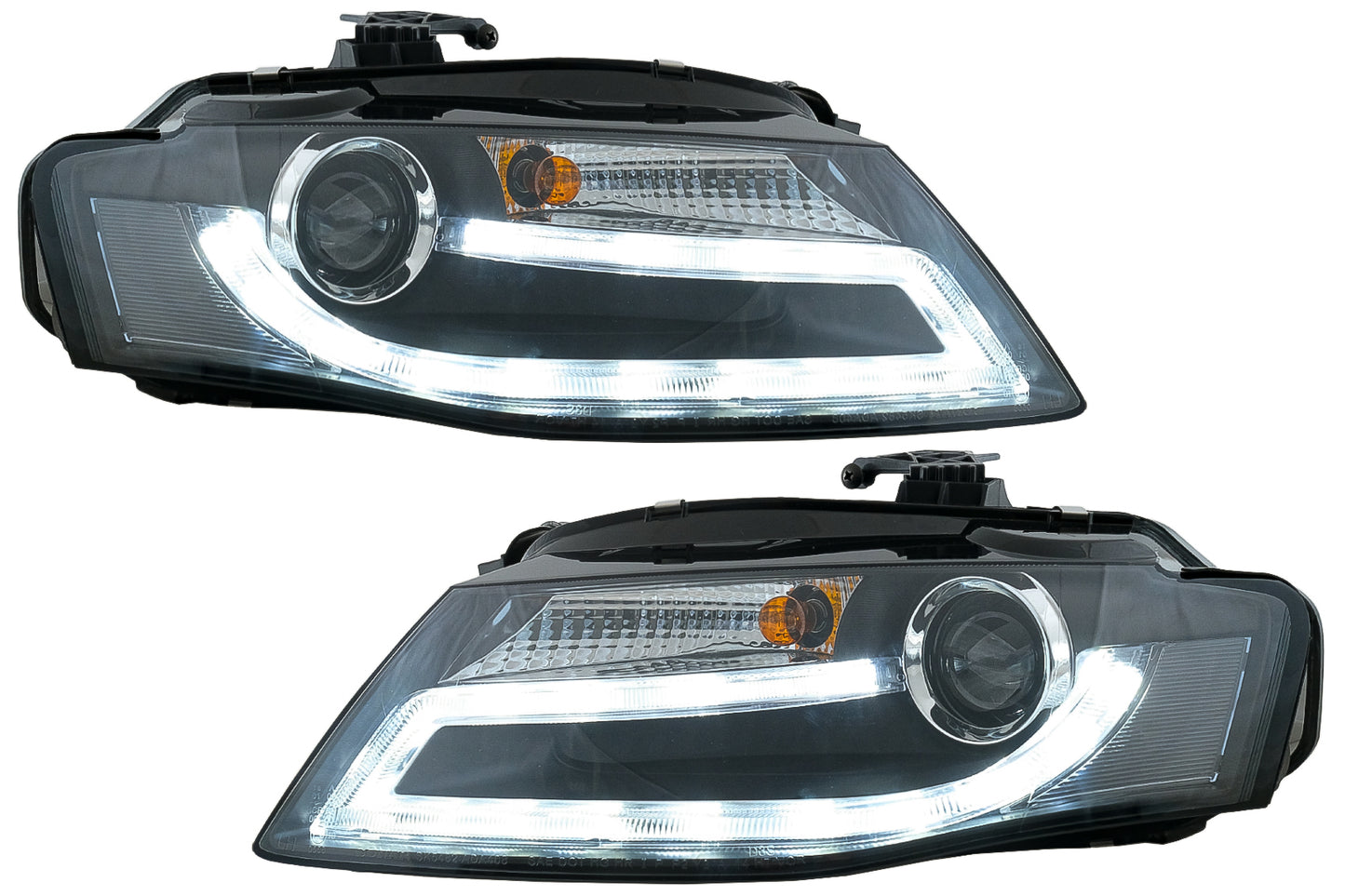 Xenon Scheinwerfer Tagfahrlicht LED TFL für AUDI A4 B8 8K 08-11 Facelift Look CarPartsTuning
