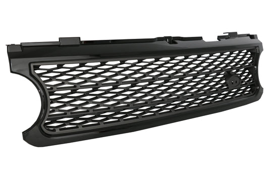 Mittelgitter Passend Für Land Range Rover Vogue III L322 (2006-2009) Schwarz Grau Autobiography Supercharged Edition KITT