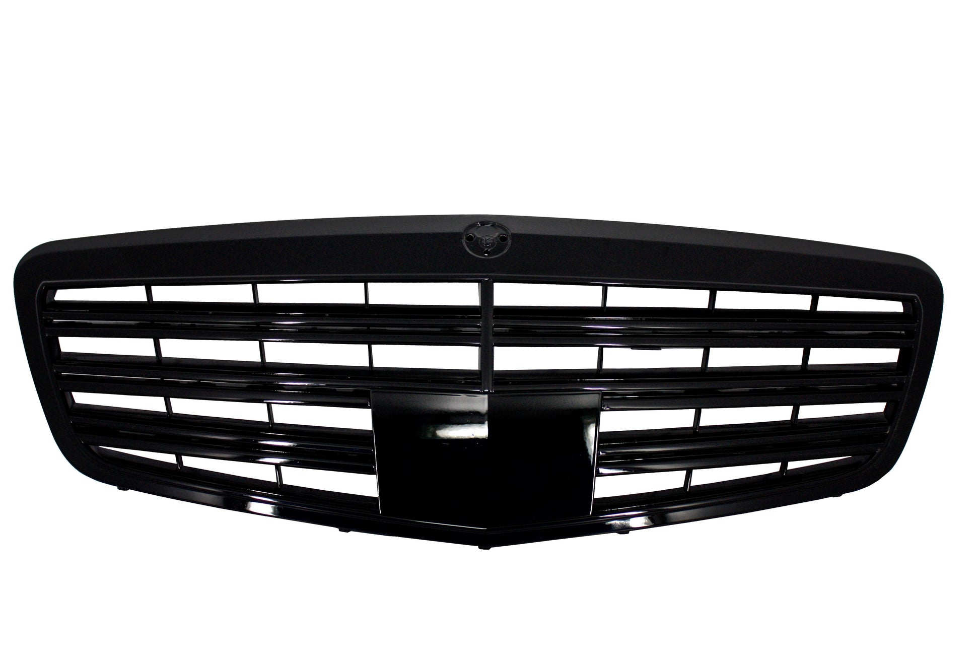 Frontgrill für Mercedes S-Klasse W221 Facelift 10-13 S63 S65 Design Schwarz glänzend CarPartsTuning