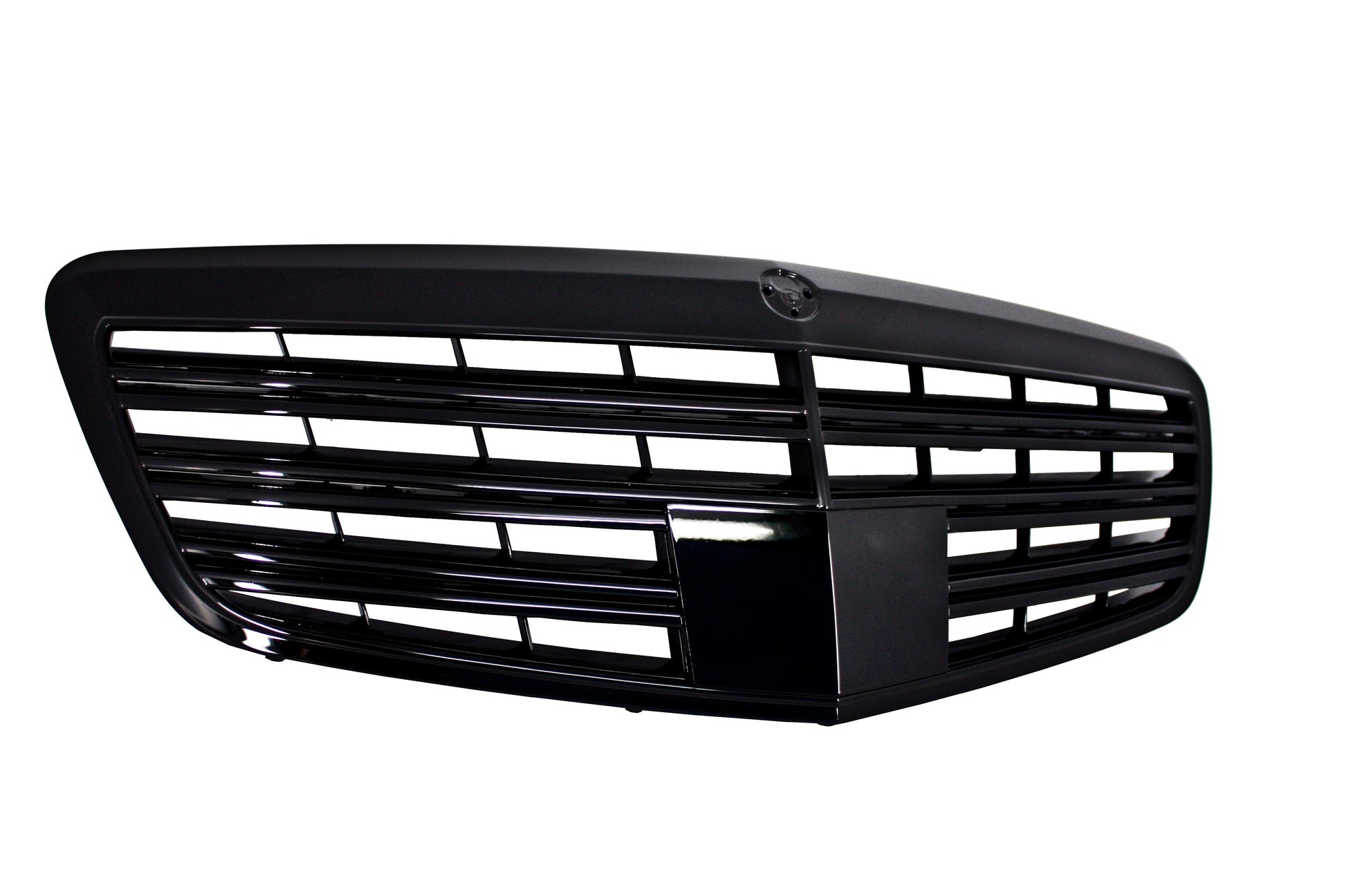 Frontgrill für Mercedes S-Klasse W221 Facelift 10-13 S63 S65 Design Schwarz glänzend CarPartsTuning