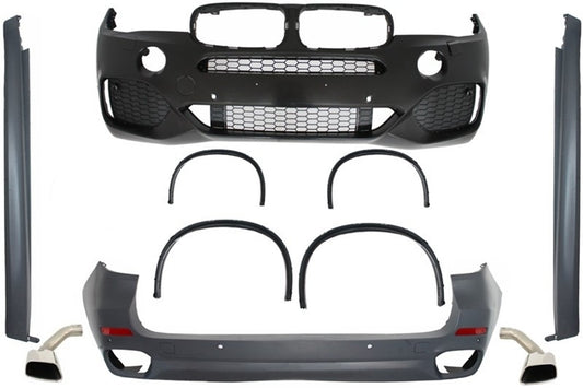 Bodykit für BMW X5 F15 2013-2018 X5 M Sport Look Seitenschweller Tipps CarPartsTuning