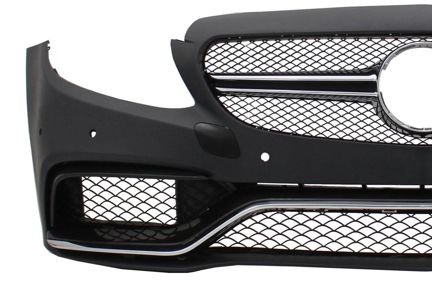 Stoßstange für Mercedes C W205 S205 C205 A205 14-18 T-Modell Coupe Cabrio C63 Look CarPartsTuning