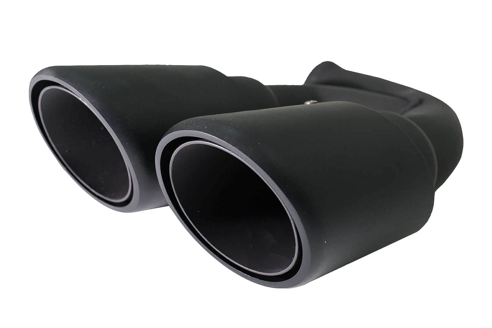 Auspuffspitzen für Porsche Cayenne 92A V8 05 / 10-09 / 14 GTS Look Mattschwarz CarPartsTuning