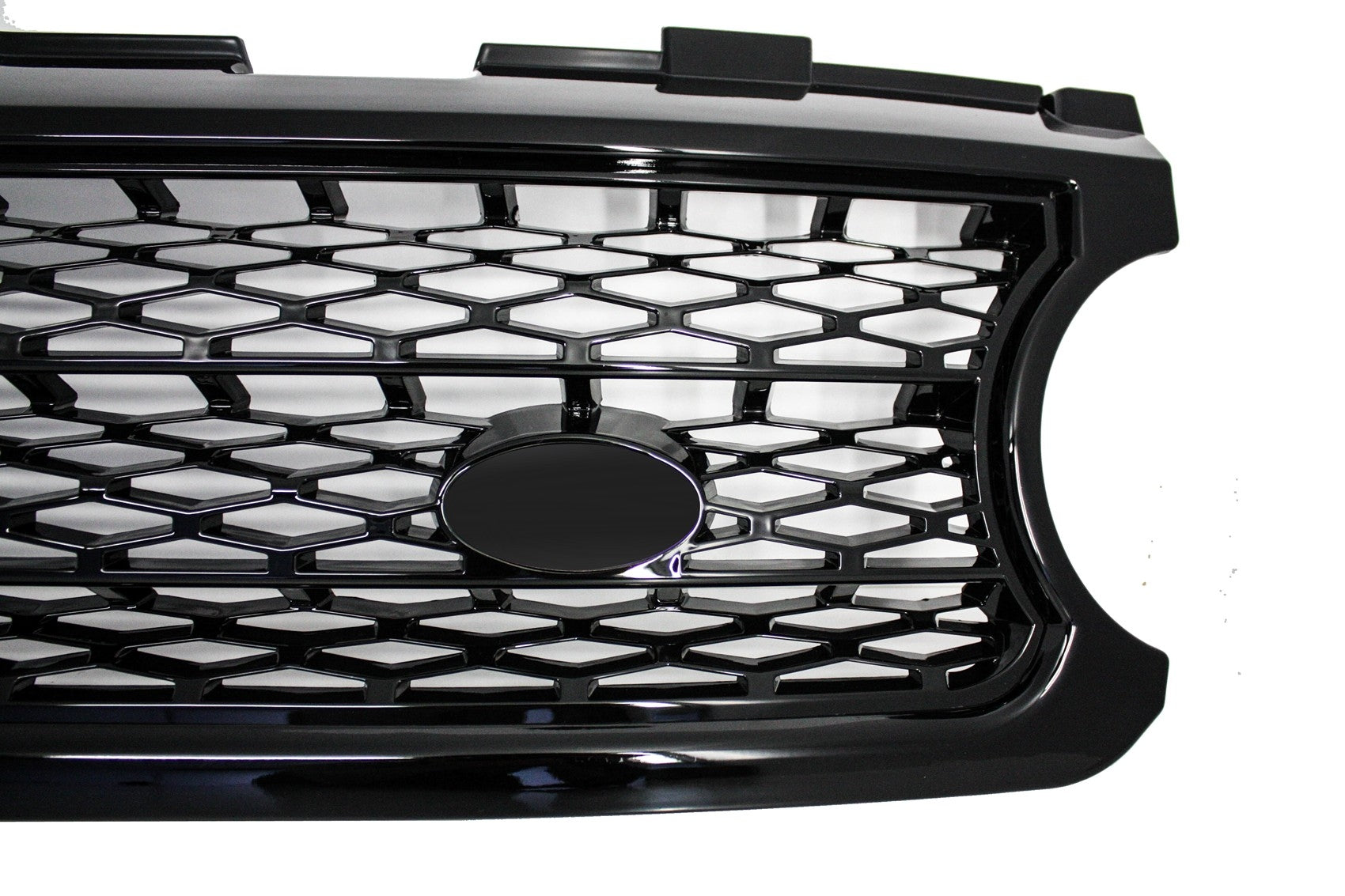 Mittelgrill Passend Für Land Range Rover Vogue III L322 (2006-2009) All Black Autobiography Supercharged Edition KITT