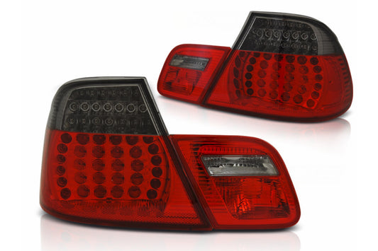 LED Rückleuchten für BMW 3er E46 Coupe 2D 04.2003–2005 Rot Rauch Carpartstuning Austria
