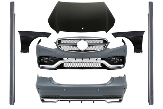 Bodykit Passend Für Mercedes E-Klasse W212 Facelift (2013-2016) E63 Design Seitenschweller KITT
