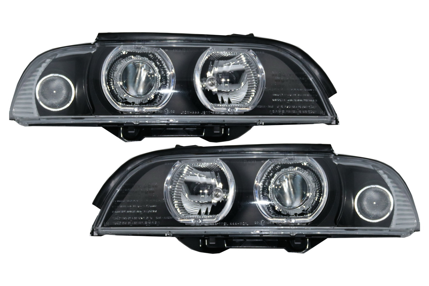 Scheinwerfer Angel Eye 2 Halo Rims für BMW 5 Series E39 95-00 RHD/LHD Drive - CarPartsTuning