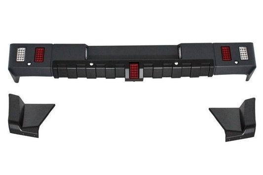 Heckstoßstange für Mercedes G-Klasse W463 1989+ G63 G65 Look Diffusor LED Lichter CarPartsTuning