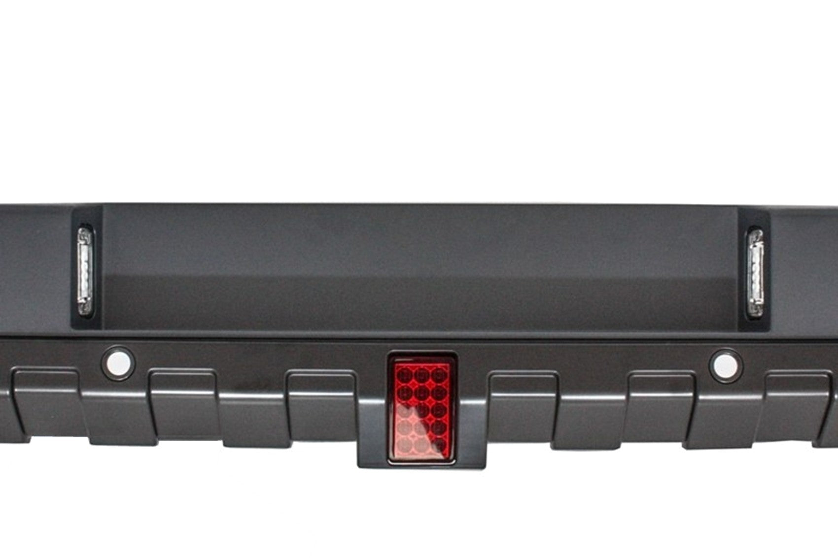 Heckstoßstange für Mercedes G-Klasse W463 1989+ G63 G65 Look Diffusor LED Lichter CarPartsTuning