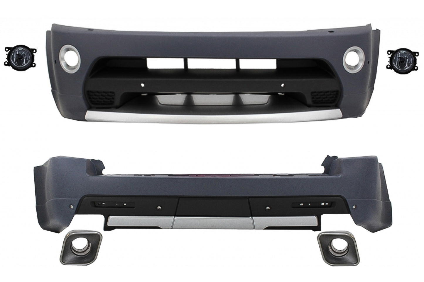 Bodykit Passend Für Land Range Rover Sport L320 Facelift (2009-2013) Autobiography Design Black Grille Edition KITT