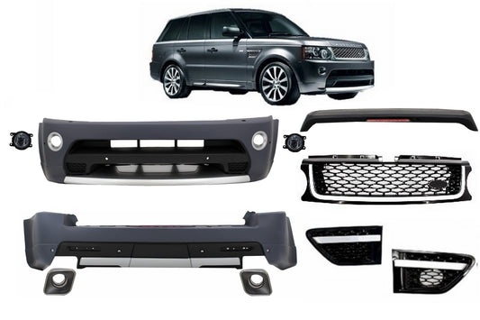 Bodykit Passend Für Land Range Rover Sport L320 Facelift (2009-2013) Autobiography Design Black Grille Edition KITT