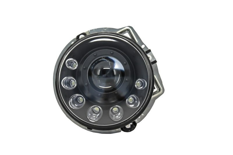 LED Scheinwerfer passend für Mercedes G-Klasse W463 (1989-2012) Bi-Xenon Design Schwarz KITT